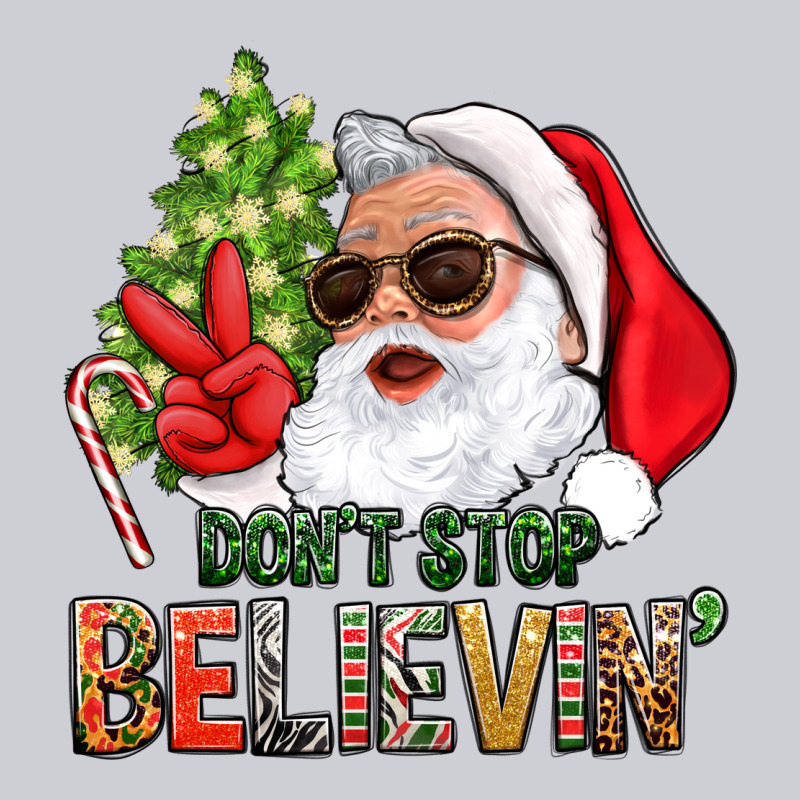 Don't Stop Believing Santa Heavyweight Sweatshirt by BundleAndBundleShop | Teevron