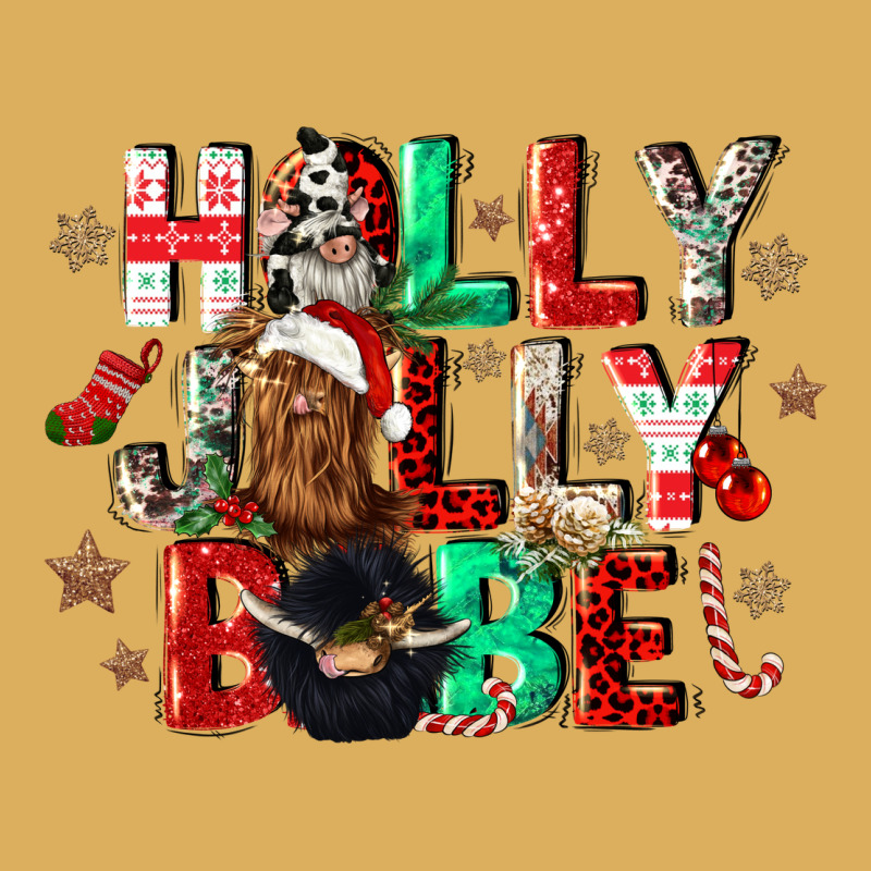 Holly Jolly Babe Premium Hoodie by CowGirlArtShop | Teevron