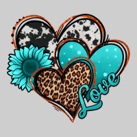Love Turquoise Hearts Premium Tee | Teevron