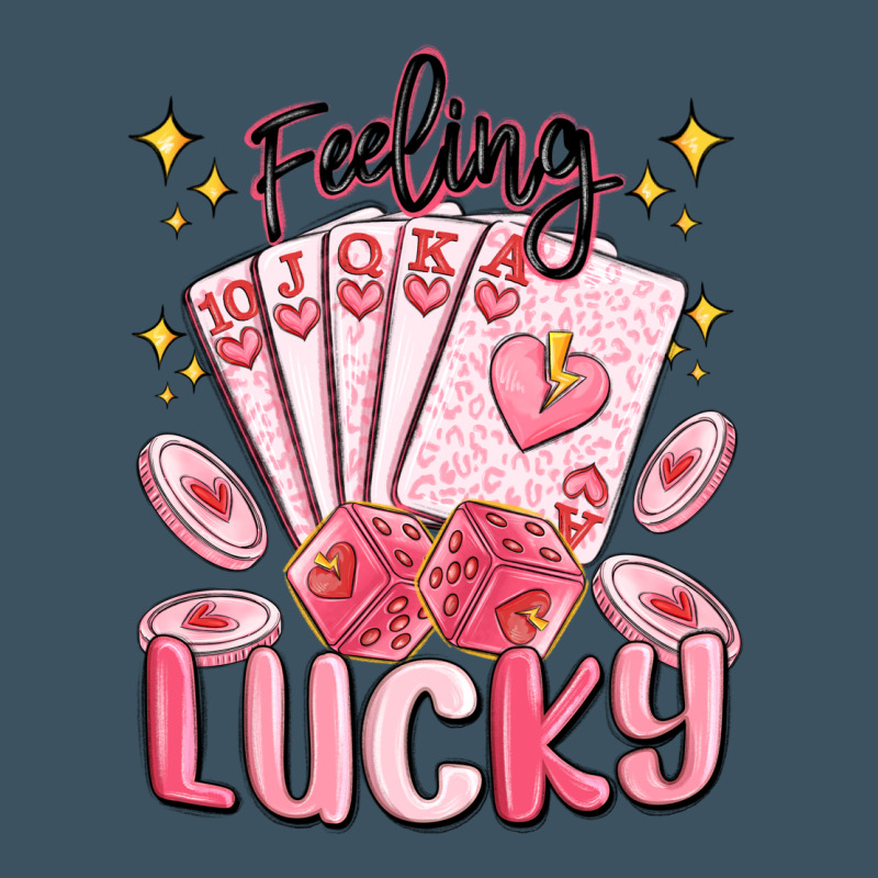 Feeling Lucky Urban Heavy Tee by MaliasSmallBusiness | Teevron