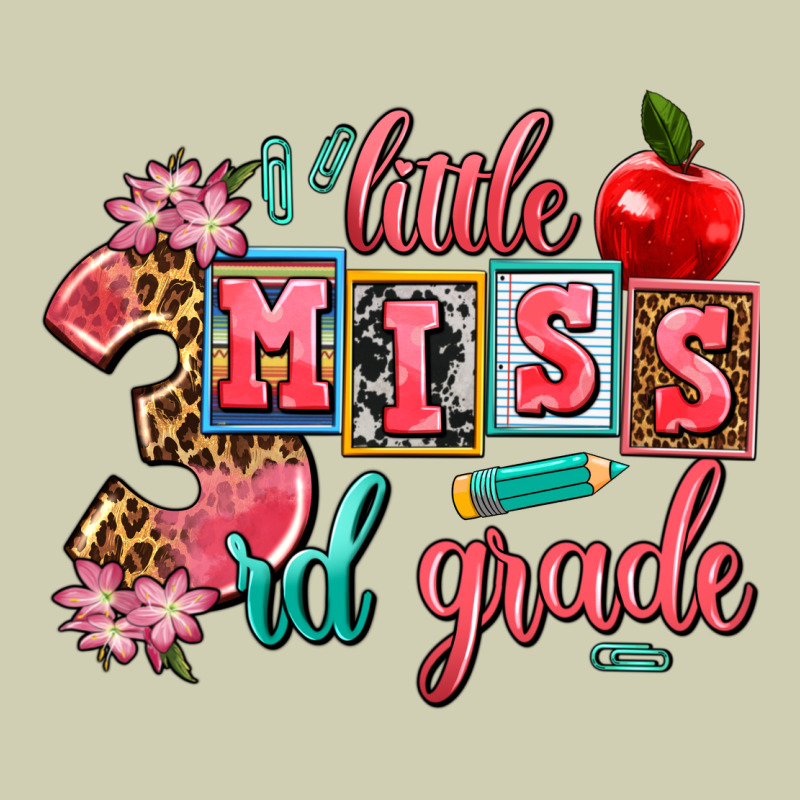 Little Miss 3rd Grade Heavy Core Tee by AdoDesignShop | Teevron