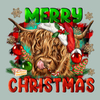 Merry Christmas Cow Heavyweight Hoodie | Teevron