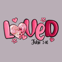 Valentine's Day Loved John 3 16 Vintage Tee | Teevron