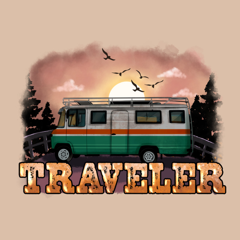 Traveler Urban Heavy Tee by NancyCooperArtShop | Teevron