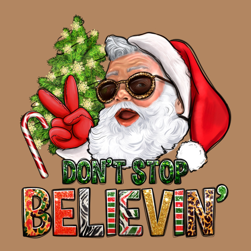 Don't Stop Believing Santa Long Sleeve Tee by BundleAndBundleShop | Teevron