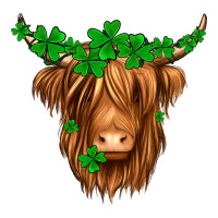 St. Patrick’s Day Long Hair Shaggy Cow | Teevron