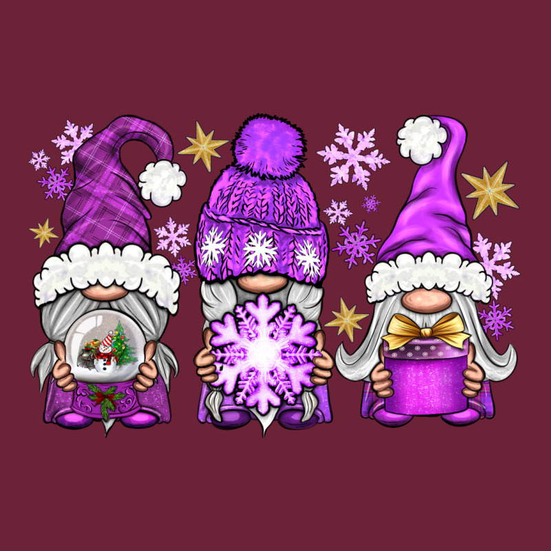 Purple Winter Gnomies Long Sleeve Tee by BundleAndBundleShop | Teevron