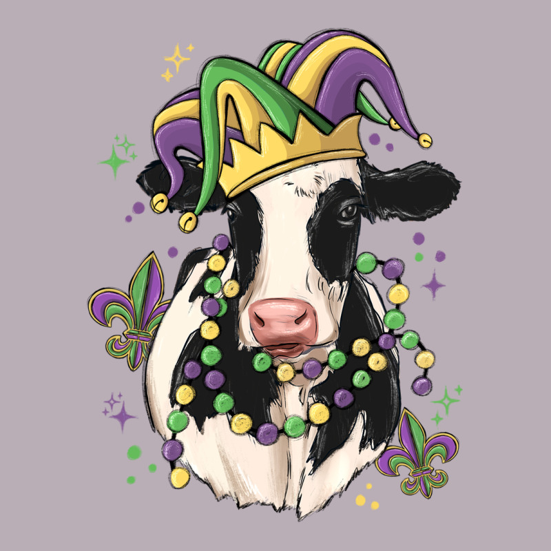 Mardi Gras Cow Vintage Tee by MaliasSmallBusiness | Teevron