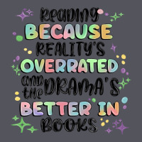 Reading Because Realitys Overrated Vintage Hoodie | Teevron