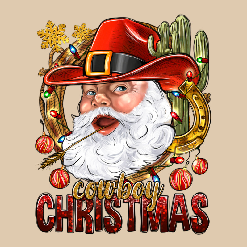 Cowboy Christmas Santa Heavyweight Sweatshirt by BundleAndBundleShop | Teevron
