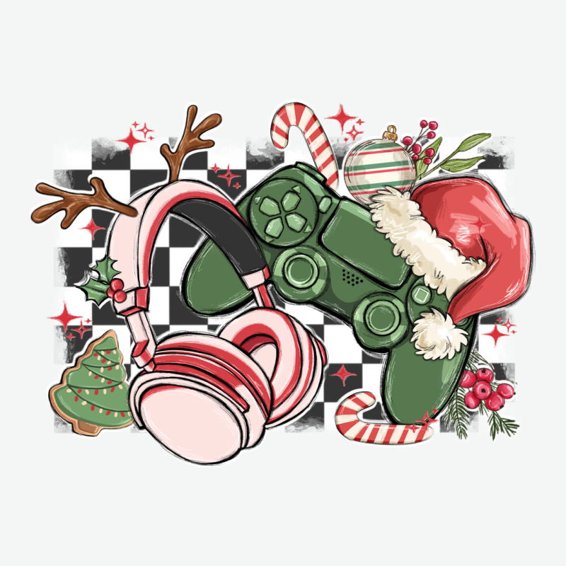 Gamer Christmas Game Controller Urban Heavy Tee by MaliasSmallBusiness | Teevron