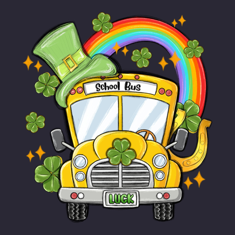 St. Patrick's Day School Bus Vintage Tee by MaliasSmallBusiness | Teevron