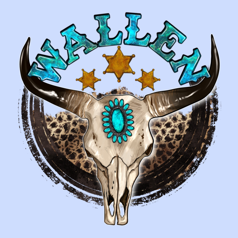 Wallen With Bull Skull Urban Heavy Tee by NancyCooperArtShop | Teevron