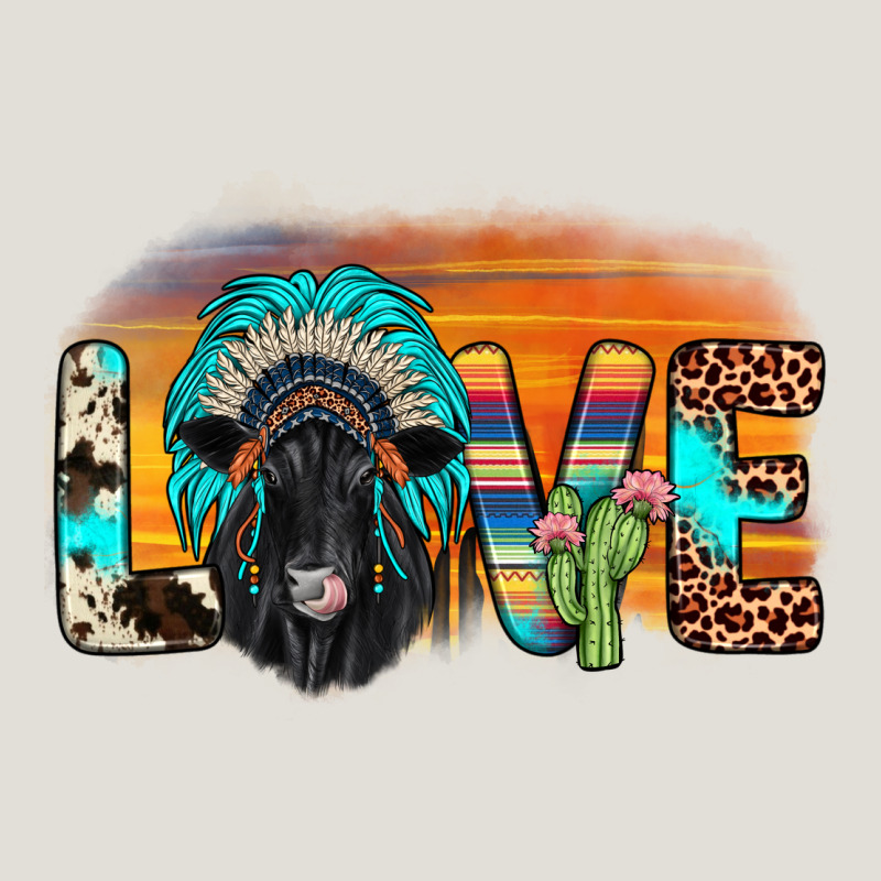 Love Black Angus Indian Headdress Heavy Core Tee by JahusDesignShop | Teevron