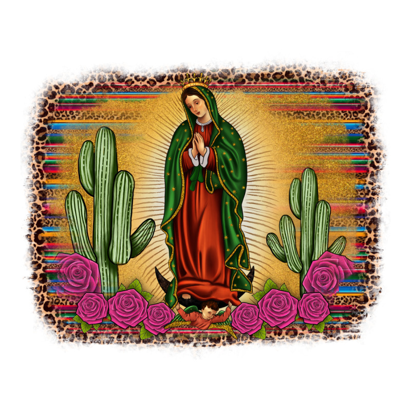 Western Our Lady Of Guadalupe Premium Tee by JahusDesignShop | Teevron