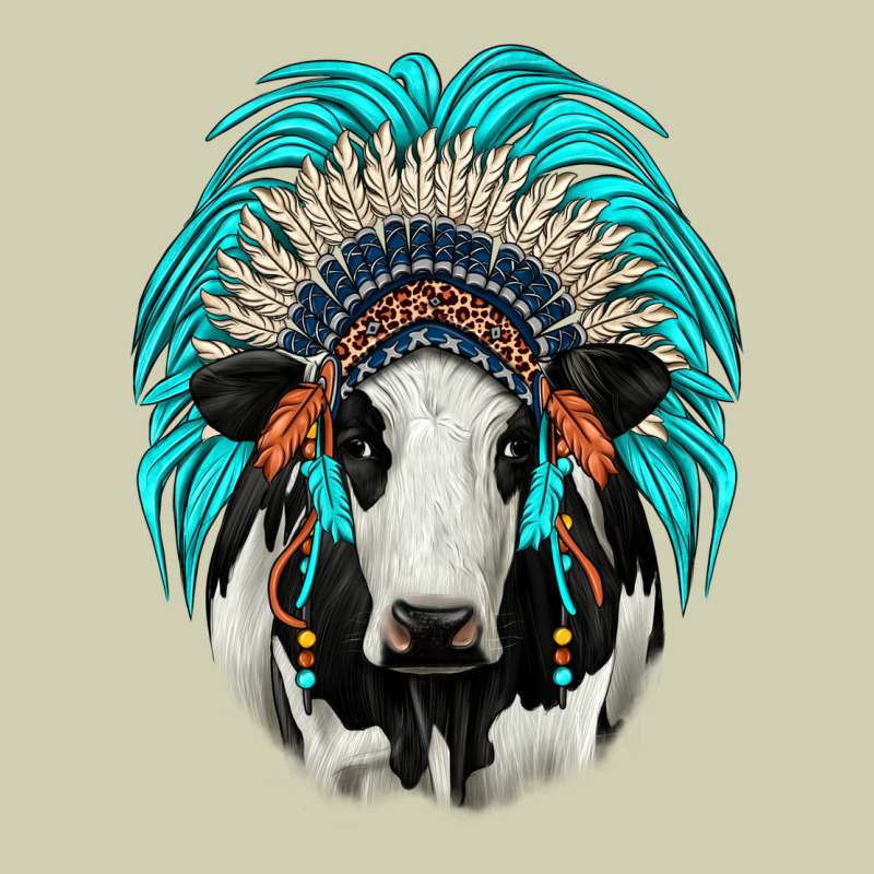 Holstein Indian Headdress Heavy Core Tee by JahusDesignShop | Teevron