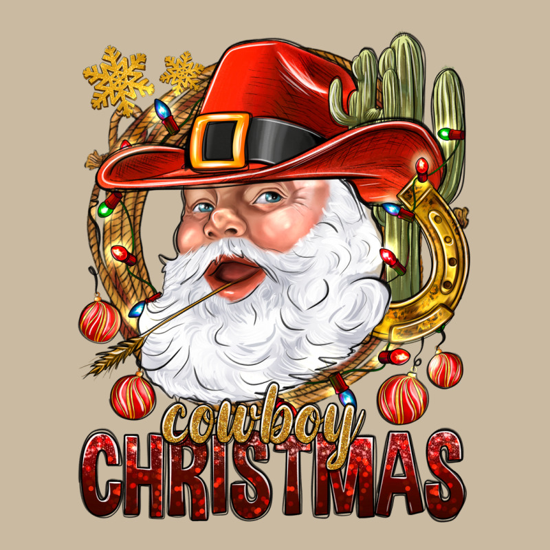 Cowboy Christmas Santa Long Sleeve Tee by BundleAndBundleShop | Teevron