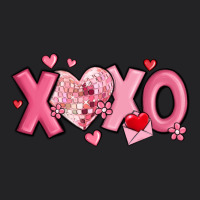 Xoxo Disco Heart Valentine's Day Vintage Tee | Teevron
