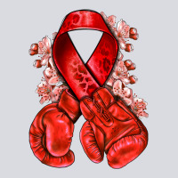 Red Ribbon With Boxing Gloves Zipper Hoodie | Teevron