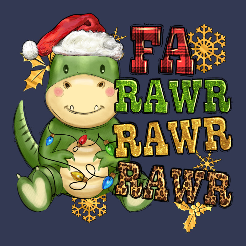 Watercolor T Rex Fa Rawr Rawr Rawr Christmas Heavyweight Hoodie by CowGirlArtShop | Teevron