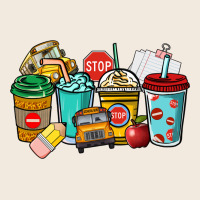 School Bus Driver Coffee Cups Zipper Hoodie | Teevron