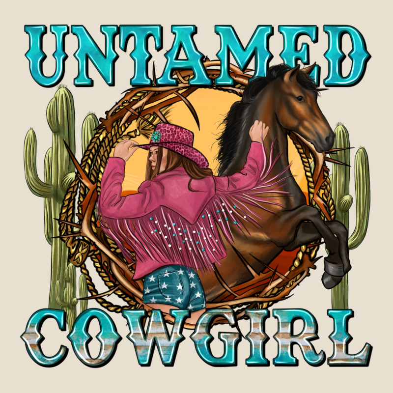 Untamed Cowgirl Urban Heavy Tee by NancyCooperArtShop | Teevron