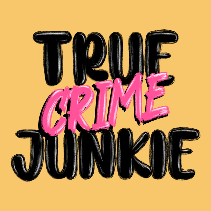 True Crime Junkie Vintage Hoodie by MaliasSmallBusiness | Teevron