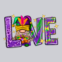 Mardi Gras Love With Gnome Heavyweight Sweatshirt | Teevron