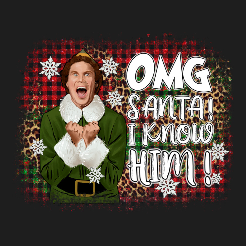 The Elf Omg Santa Heavyweight Hoodie by CowGirlArtShop | Teevron