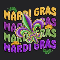 Mardi Gras With Fleur De Lis Vintage Tee | Teevron