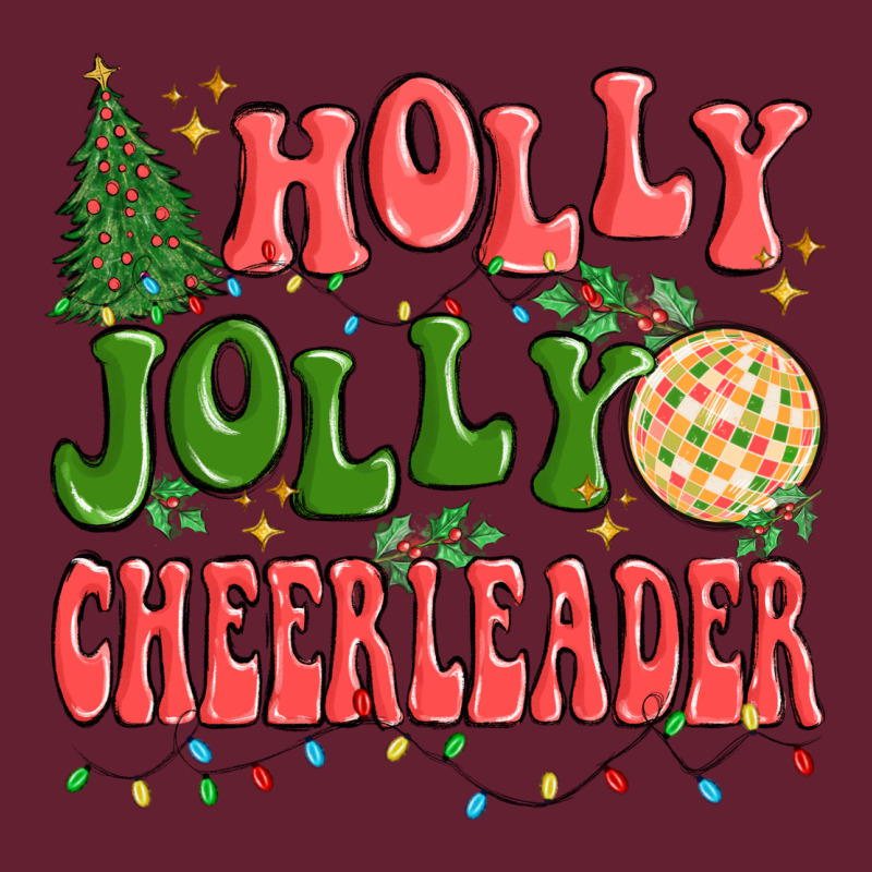 Holly Jolly Cheerleader Classic Tee by MaliasSmallBusiness | Teevron