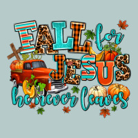Fall For Jesus He Never Leaves Heavy Core Tee | Teevron