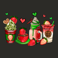 Strawberry Coffee Cups Heavy Core Tee | Teevron