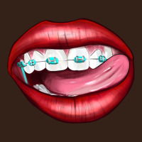 Lips Dental Braces Heavy Core Tee | Teevron