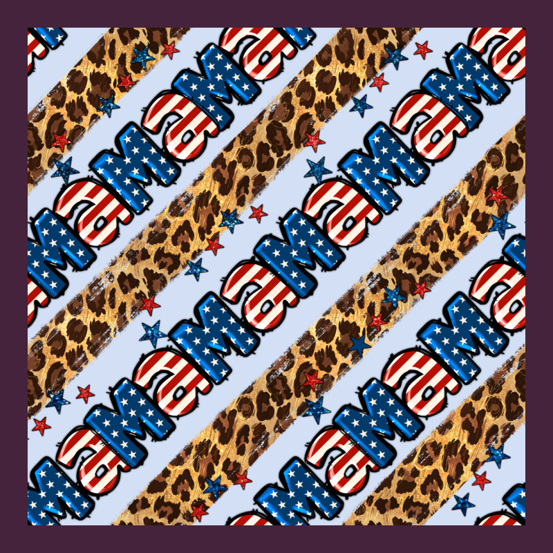 American Mama Leopard Seamless Pattern Premium Tee by BundleAndBundleShop | Teevron