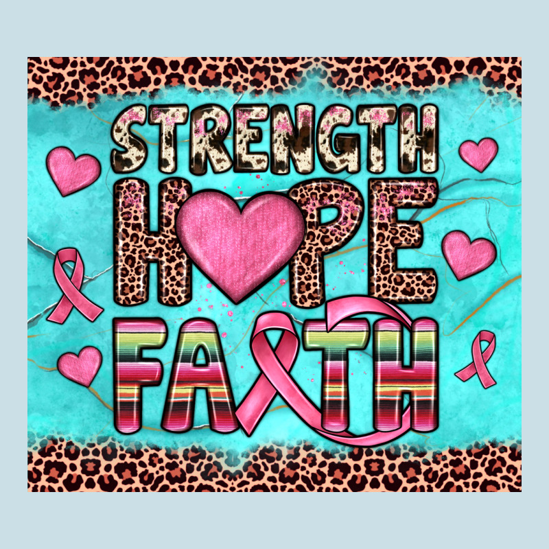 Strength Hope Faith Ladies Tee by JahusDesignShop | Teevron