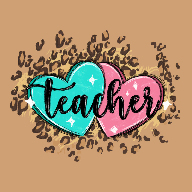 Heart Teacher Vintage Tee by MaliasSmallBusiness | Teevron
