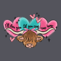 Western Cow And Heart Vintage Hoodie | Teevron