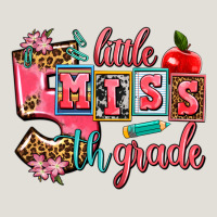Little Miss 5 Th Grade Heavy Core Tee | Teevron