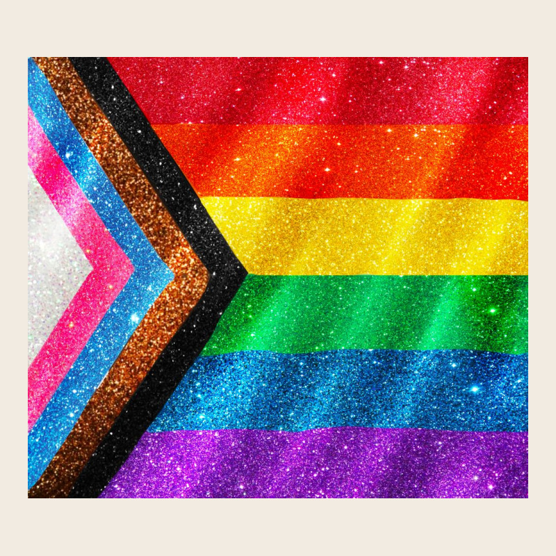 Pride Flag Premium Sweatshirt by CowGirlArtShop | Teevron
