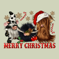 Merry Christmas Heifer Cow Gnomies Heavyweight Hoodie | Teevron