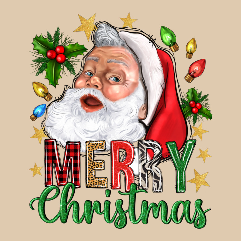 Merry Christmas With Santa Heavyweight Sweatshirt by BundleAndBundleShop | Teevron
