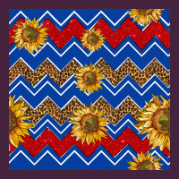 4th Of July Sunflower Seamless  Pattern Premium Tee | Teevron