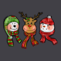 Christmas Reindeer Polar Bear Snowman Heavyweight Hoodie | Teevron