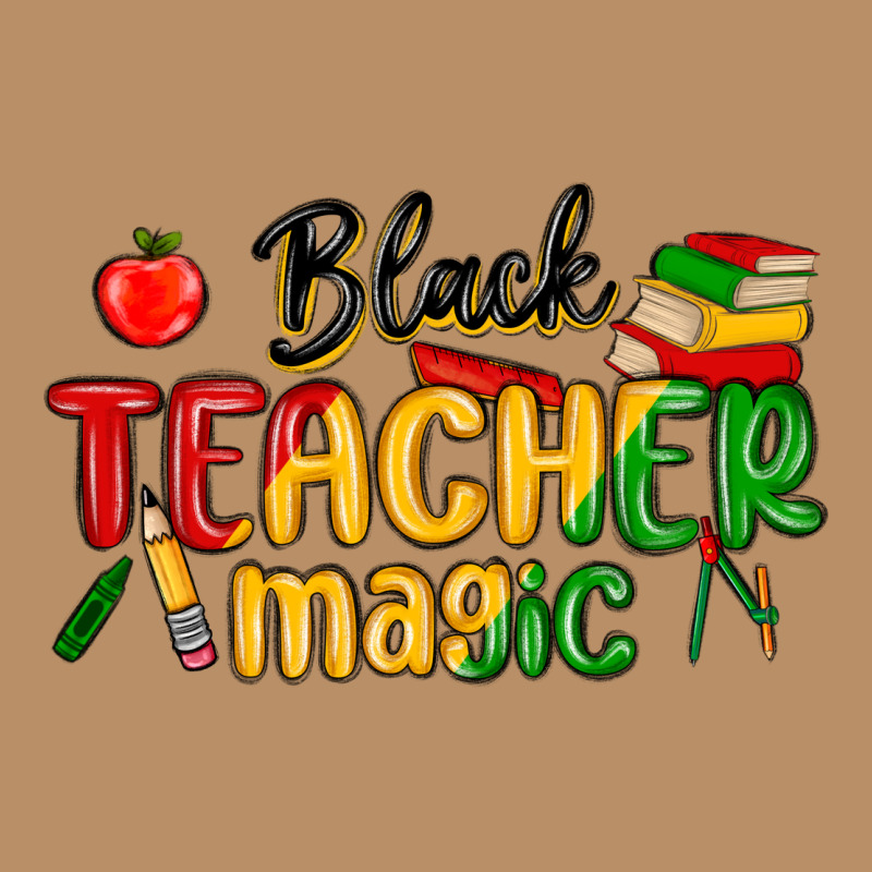 Black Teacher Magic Juneteenth Vintage Hoodie by MaliasSmallBusiness | Teevron