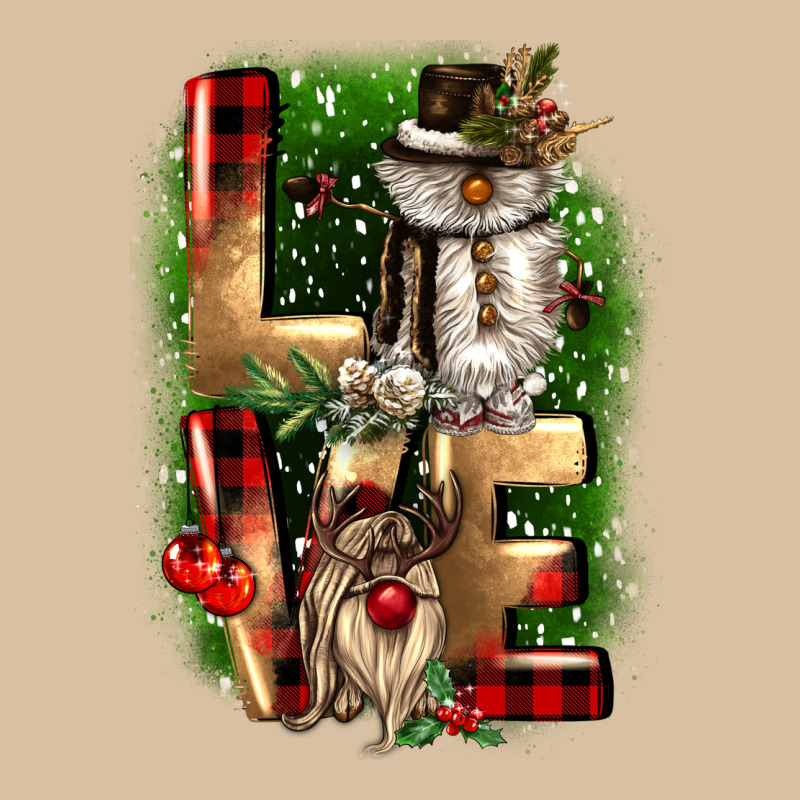Love Snowman Gnome Heavyweight Hoodie by CowGirlArtShop | Teevron
