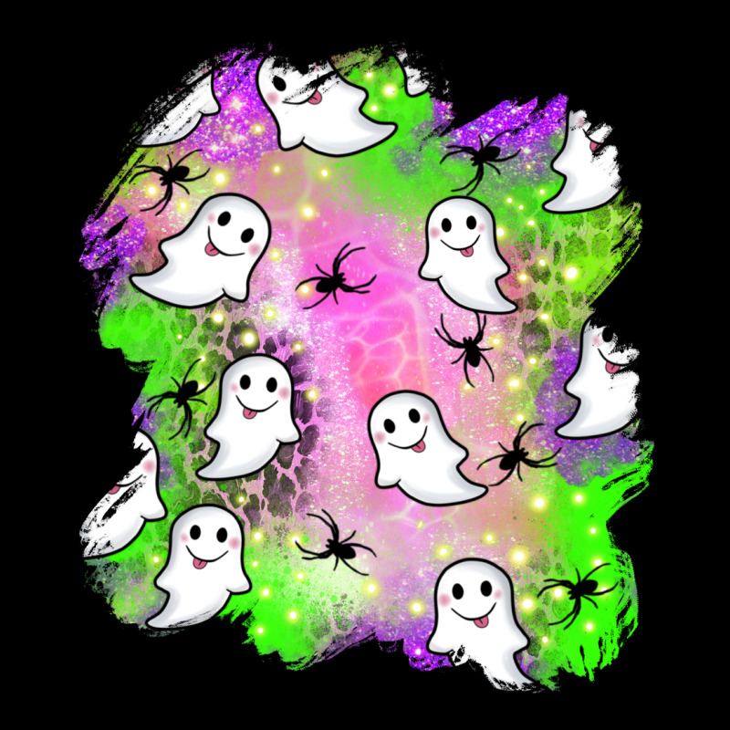 Ghost Halloween Patch Ladies Tee by BundleAndBundleShop | Teevron