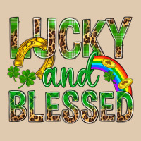 Lucky And Blessed St Patricks Heavyweight Sweatshirt | Teevron