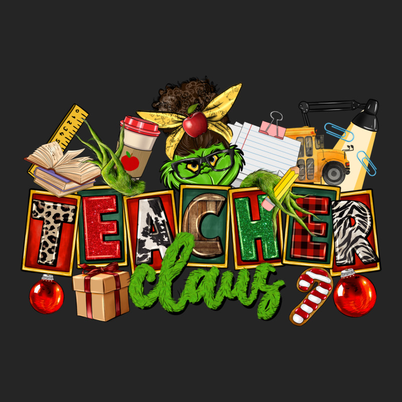 Teacher Claus Christmas Premium Hoodie by CowGirlArtShop | Teevron