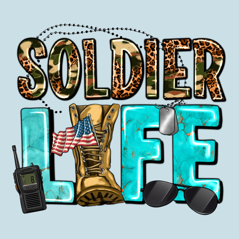 Soldier  Life Ladies Tee by AdoDesignShop | Teevron